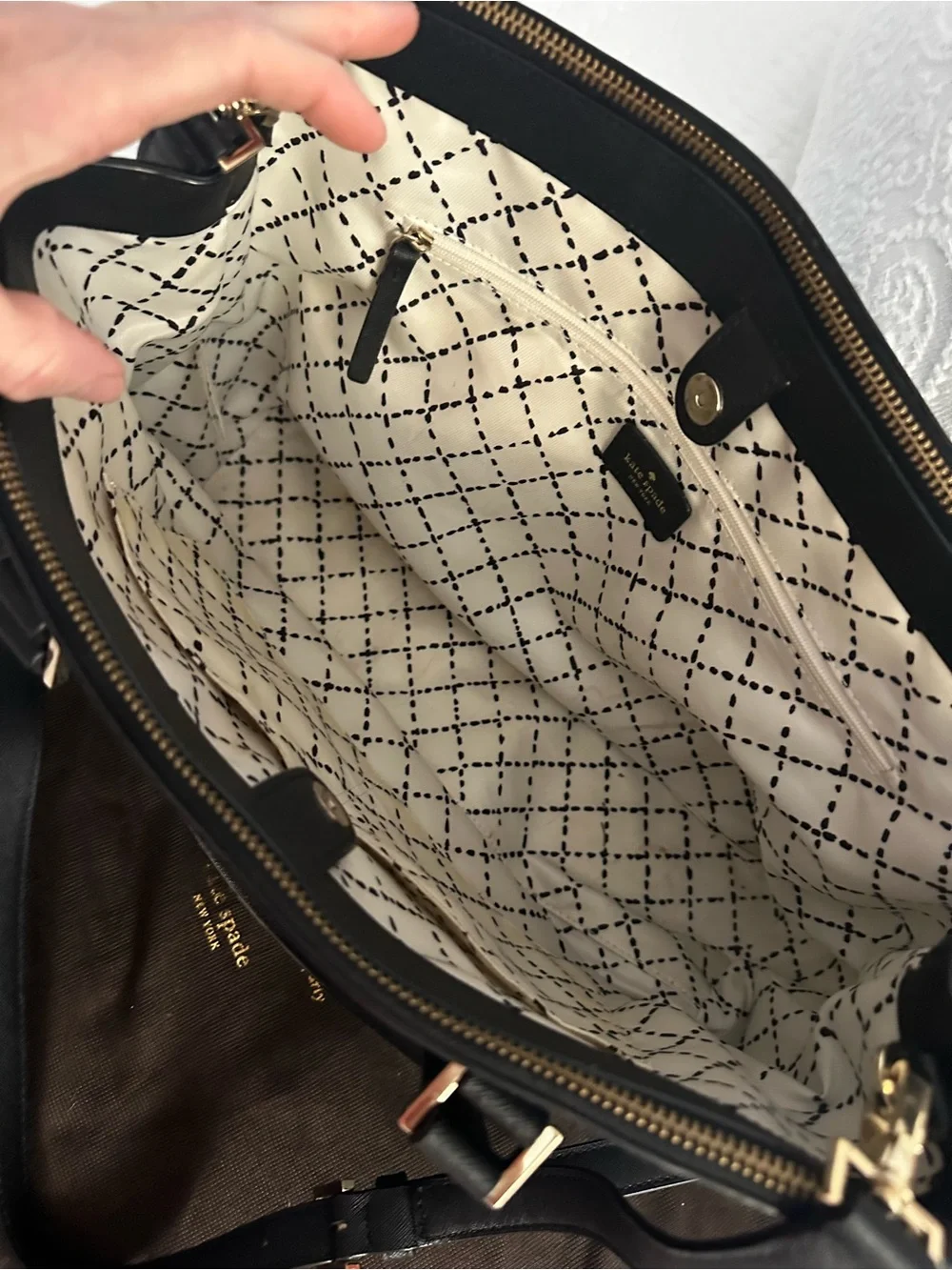 Kate Spade Newbury Lane Collection Tote Bag w/ Strap